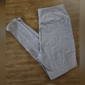 Victoria's Secret Purple Gray Leggings Women Size 12 Super Soft Comfy Leggings